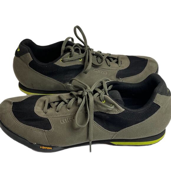 GIRO Rumble VR Men's Mountain Bike Cycling Shoes Green/Black Size 14.5. - Picture 2 of 12